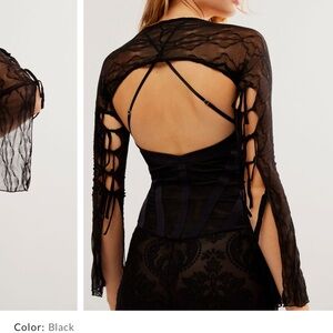 Mariposa Lace bolero top